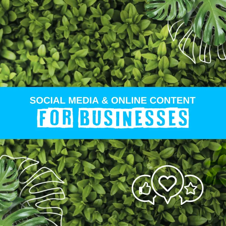 Social Media & online content for businesses