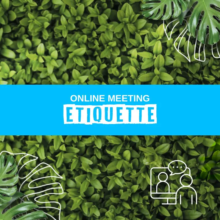 online meeting etiquette